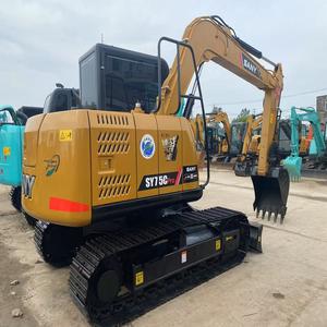 Japón calidad Original usado SANY SY75C Mini excavadora CE EPA buenas condiciones de trabajo núcleo incluido motor bomba de caja de cambios para la venta - Product Image 2