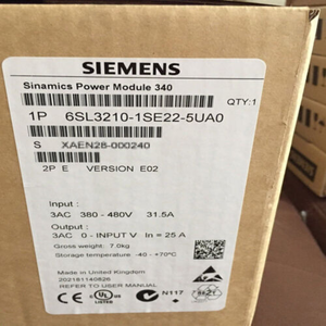 โมดูลพลังงาน SINAMICS S120 รุ่นใหม่แท้ 6SL32101SE225UA0 สำหรับ PLC - Product Image 1