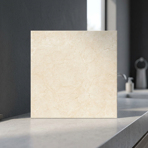 Baldosas de Porcelana Crema Mischife con Aspecto de Mármol, 600x600 mm, Brillantes, 24x24 Pulgadas, Baldosas de Cerámica de Diseño - Product Image 6