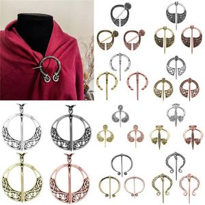 Broche Vikingo Nórdico Vintage Medieval, Pasadores para Chal Nórdico, Accesorios de Broche, Hebilla para Cinturón y Bufanda, Broche para Abrigo y Capa, Vikingo - Product Image 4