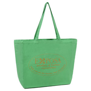 Sac fourre-tout <span class=keywords><strong>noir</strong></span> personnalisé avec logo imprimé pour exposition, cadeau promotionnel, sac à bandoulière pour événement - Product Image 6