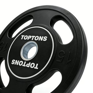 TOPTONS – Plaques de poids en <span class=keywords><strong>caoutchouc</strong></span> pour haltères, équipement de fitness pour l'entraînement, 2,5 kg, 5 kg, 10 kg, 15 kg, 20 kg, 25 kg – Vente en gros - Product Image 3