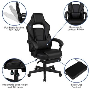 Brasil 1 pieza envío gratis muestra gratis logotipo personalizado <span class=keywords><strong>Scorpion</strong></span> Cadeira Gamer Gaming sillas Oem Back Computer Room Silla de cuero - Product Image 2