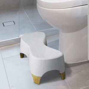 Ghế Ngồi Bồn Cầu Bằng Nhựa ABS Chống Trượt Phòng Tắm Ghế Ngồi Bằng Nhựa Ghế Ngồi Bồn Cầu Chống Táo Bón - Product Image 4