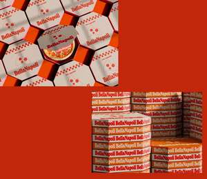 Scatole di Pizza <span class=keywords><strong>per</strong></span> imballaggio da asporto all'ingrosso con materiali di dimensioni personalizzate - Product Image 2