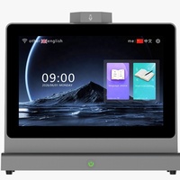 Traductor de Voz a Texto con IA y Pantalla Táctil Dual de 10.1 Pulgadas para Restaurantes, Hospitales, Bancos, Centros de Servicio Público