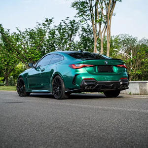 Peinture originale à haute brillance matériau PET auto-adhésif dégagement d'air auto-cicatrisant vert voiture Wrap vinyle rouleau LSLE homme corps voiture <span class=keywords><strong>Film</strong></span> - Product Image 4