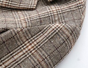 2025 Neuer Karierter <span class=keywords><strong>Blazer</strong></span> für Damen 2021 Mode Frühling Herbst Bürodamen Schicke Schlanke <span class=keywords><strong>Blazer</strong></span> Einreihige Anzugjacke - Product Image 3