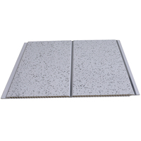 Panneaux de plafond en PVC modernes - Imperméables, résistants à l'humidité et au feu, dalles de plafond suspendues pour hôtel, maison, bureau, intérieur