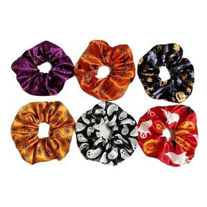 BSCI fabbrica Halloween a tema capelli elastici fantasma spettrale elastici per capelli per donne accessori per capelli - Product Image 3