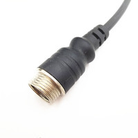 Connecteur circulaire d'aviation électrique étanche IP67 GX16 GX12 à 2 broches, mâle et femelle