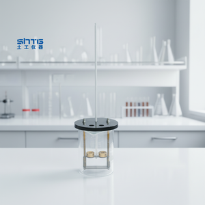 Medidor Manual de Ponto de Amolecimento de Asfalto STLL-1, Aparelho de Anel e Bola para Determinação do Ponto de Amolecimento de Materiais Betuminosos - Product Image 1