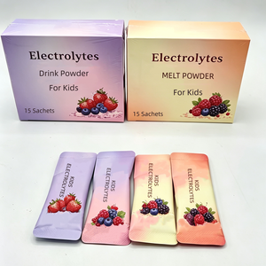 Bebida Electrolítica en Polvo de Marca Privada para Niños, Suplemento de Hidratación, Electrolitos en Polvo en Sobres para Niños - Product Image 1