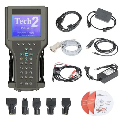 Tech 2 — outil de Diagnostic pour voiture, Scanner avec logiciel TIS2000, pour GM/Saab/Opel/Isuzu/Suzuki/Holden, 2020