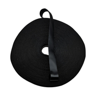 Ruban auto-agrippant 3M de qualité supérieure, 100 % nylon, écologique, double face, auto-adhésif, élastique, résistant à la chaleur, adhésif puissant, double verrouillage