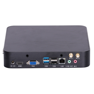 J4125 pc mini klien tipis layar sentuh Intel Baytrail J1900 Quad Core <span class=keywords><strong>2</strong></span>.0GHz PC Mini dengan <span class=keywords><strong>2</strong></span> mini-pcie untuk mendukung WIFI/3G/GPS - Product Image 1