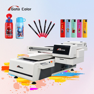 Led Flatbed 6090 Dtf Inkjet Printer XP600 2400 DPI Automatic High Quality for Souvenirs & Promotional A1bottle Phone Cases - Product Image 2