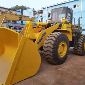 Popular venta maquinaria de construcción usada KOMATSU WA470 cargadora de ruedas usada Komatsu WA470 usada cargadora de ruedas para la venta - Product Image 1