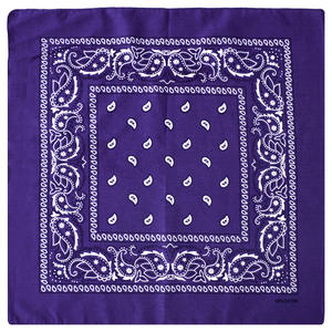 <span class=keywords><strong>Bandana</strong></span> in Stile Punk Hip-hop 55 * 55cm, Foulard per Ciclismo e Sport all'Aperto, Sciarpa Quadrata con Motivo a Fiori di Anacardio in Cotone - Product Image 5