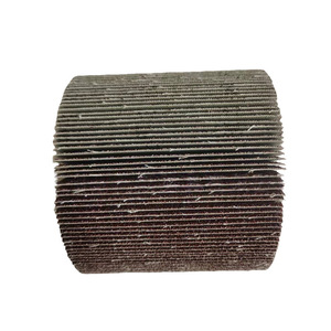 Nabis Tampon de polissage cylindrique en céramique alumineuse, grain fin-moyen, pour meuleuse d'angle, pour le meulage du métal et de l'acier inoxydable - Product Image 1