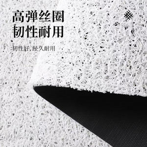 Tapis de porte rectangulaire en PVC style dessin animé mignon, antidérapant, facile à nettoyer, découpable pour la maison, été 2024 - Product Image 3