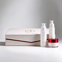 Boîte cadeau magnétique en carton écologique haut de gamme personnalisable pour l'emballage de parfums et cosmétiques, commandes en gros rapides