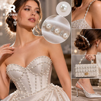 Nouveau design JP Shiny Beauty Coupe en strass de 10 mètres avec perle pour robe de danse