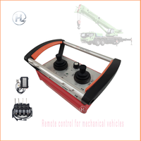 Télécommande sans fil pour grues de camions, engins de construction, grues mobiles, 433 MHz, portée 500 m, étanche IP68, métal