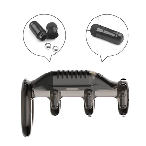 Anel Peniano de Silicone com Marca Privada - Vibrador Reutilizável Mais Forte Brinquedo Sexy para Homens Atrasar Ejaculação Estimular Personalizado - Product Image 1