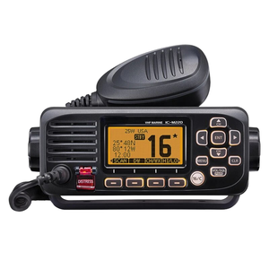 วิทยุสื่อสารทางทะเลแบบติดตั้งถาวร IC-M324G IC-M324 มาตรฐาน IPX7 พร้อม GPS และ VHF สำหรับวิทยุ Icom - Product Image 4