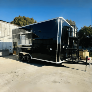 16ft ticari gıda kamyoneti Franchise sokak mobil kamyon sepeti Fast Food römork satılık tam mutfak ile abd avrupa avustralya - Product Image 2