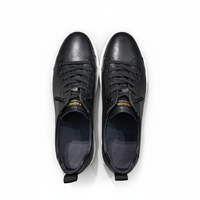 Baskets décontractées pour hommes, faites à la main, sur mesure, à enfiler, en cuir blanc, Slow Walk 2025, Tendance Mode
