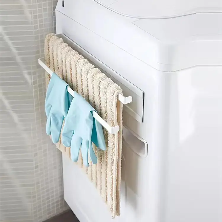 ที่วางผ้าเช็ดจาน,ที่วางกระดาษทิชชูม้วนในห้องครัวที่แขวนผ้าแบบแม่เหล็ก