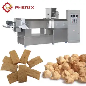 Soy Bean Meat Processing Machine/ Textured Vegetable Soya Protein Making Machines For Sale