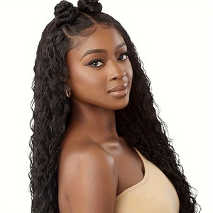 5x5 sóng nước tóc giả tự nhiên màu đen tóc giả tóc con người mật độ 180% thực sự chưa qua chế biến Trinh Nữ tóc ren Tóc Giả glueless 34 inch - Product Image 5