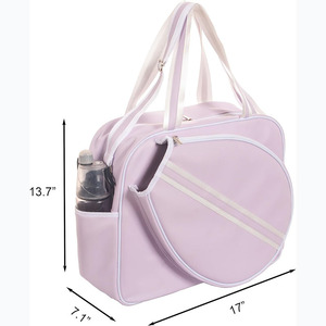 Muestra gratuita, precio de fábrica, bolsa de raqueta de pádel deportiva personalizada, impermeable, para mujer, de neopreno, para playa, para raquetas de tenis. - Product Image 5