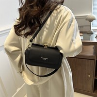 Sacs à Main Plaid de Créateur pour Femmes, Sac à Bandoulière Rétro à Rabat avec Fermoir pour Filles, Sacoche Messager Croisé Tendance