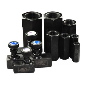 Vanne de régulation unidirectionnelle 1/4 po en acier au carbone pour le contrôle du débit d'huile hydraulique à température normale - Product Image 2