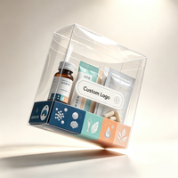Boîte d'emballage rectangulaire en plastique PET écologique imprimée sur mesure pour les boissons probiotiques, les compléments nutritionnels, les poudres lyophilisées