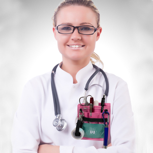 Astuccio Portapenne da Inserimento, <span class=keywords><strong>Borsa</strong></span> Protettiva per Penne, Tasca da Petto per Dottori, Piccola <span class=keywords><strong>Borsa</strong></span> Portaoggetti Pratica per Infermieri - Product Image 6