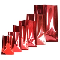 Sachet en aluminium thermoscellable et résistant aux odeurs, sachet en aluminium pour biscuits, bonbons, poudre, emballage alimentaire, sac en mylar, imprimé sur mesure, 100 pièces