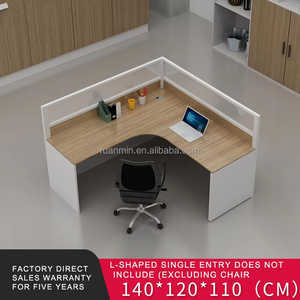 새로운 디자인 워크스테이션 배리어 조합 6-12 인용 모듈식 클래식 오피스 테이블 - Product Image 4