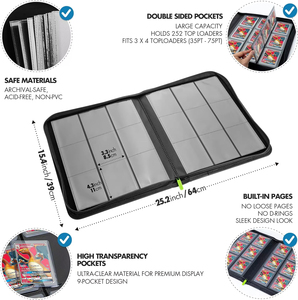 ขายส่งจากโรงงาน สมุดใส่การ์ดสะสมอนิเมะ 4 9 12 ช่อง แบบ Top Loader - Product Image 3