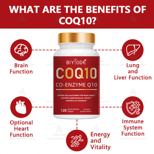 CoQ-10 chống lão hóa tim bảo vệ năng lượng nhà cung cấp Coenzyme Q10 viên nang Softgel Halal giấy chứng nhận vitamin chăm sóc sức khỏe bổ sung - Product Image 6