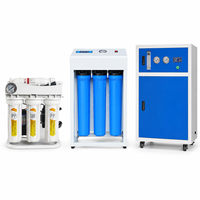 Commerciële RO waterzuiveraar 400GPD 800GPD omgekeerde osmose drinkwaterfiltratiemachine voor restaurant, hotel, school