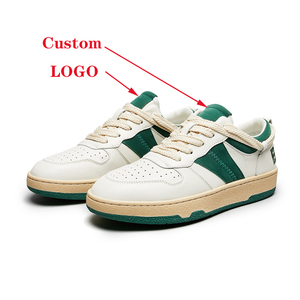 Sneakers Custom Brand High <strong>Quality</strong> Genuine <strong>Leather</strong> Sb Customized Low <strong>Top</strong> Mens Basketball Style Skate Board <strong>Shoes</strong> - Product Image 1