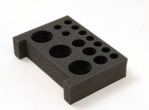 Nhà Sản Xuất Tùy Chỉnh Đầy Màu Sắc Bọt Chèn Chống Sốc Bảo Vệ Cứng Đúc Miếng Bọt Biển Bao Bì - Product Image 3