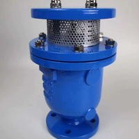 Válvula de Ventilación de Aire de Una Sola Orificios con Brida de Hierro Dúctil P41X, Válvula de Liberación Automática de Aire DN25-DN200 PN16 para Tuberías de Suministro de Agua