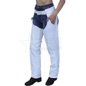 Course de chevaux 2024 hommes équitation cuir sport complet 2024 haute qualité dames cuir Chaps - Product Image 2