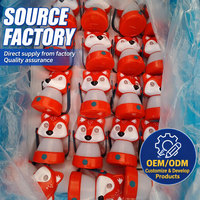 Source Fabricant Fox Design Étanche Portable En Plastique Renard Camping Lampe Led Lanterne Lumière Cadeau Promotionnel Lampe De Poche